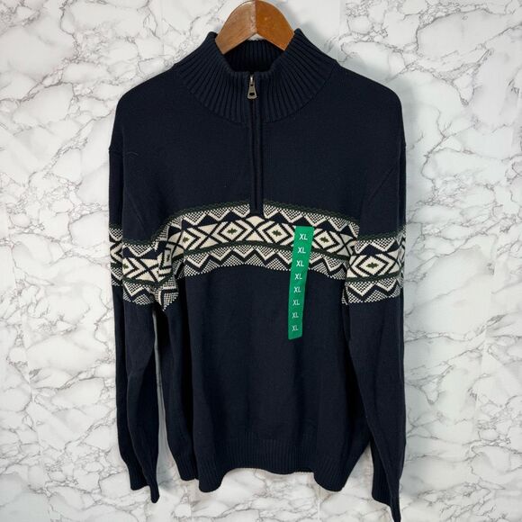 Weatherproof Other - Men’s Sweater sz XL Weatherproof 1/4 Zip Pullover NEW #F900